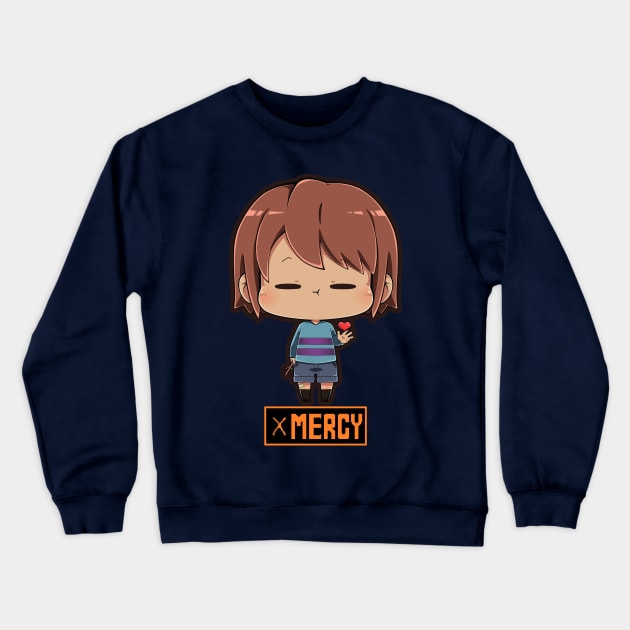 Mercy frisk Crewneck Sweatshirt by sarahchibi